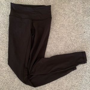 Lululemon wunder under black leggings size 2